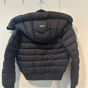 Soia & Kyo Black Short Puffer